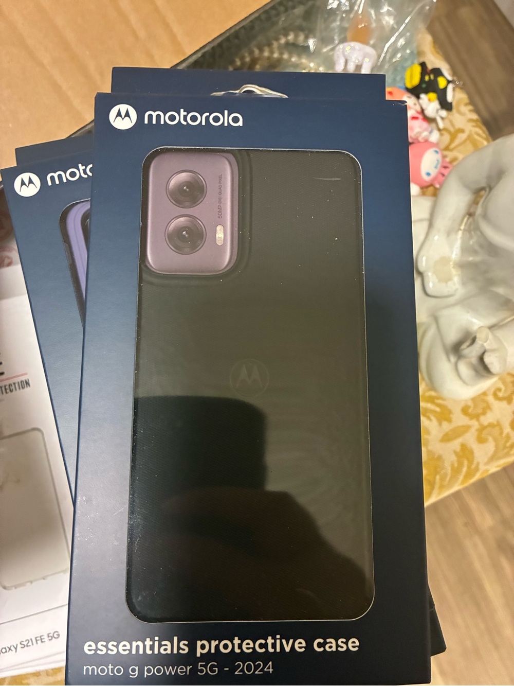 Motorola Essentials Protective Case for Moto G Power 5G (2024) - Black
